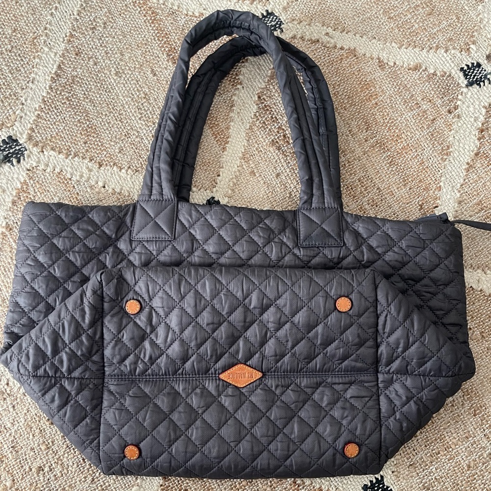 MZ Wallace Metro Tote Large in Magnet Gray - Picture 6 of 17